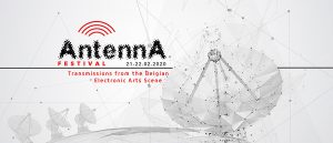 Antenna Logo and Invitation for AntennA Festival 2020